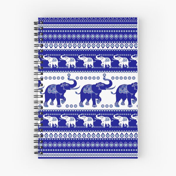 Item preview, Evil Eye Elephant Ornamental Pattern designed and sold by k9printart.