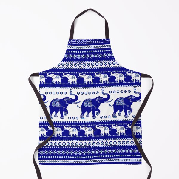 Item preview, Evil Eye Elephant Ornamental Pattern designed and sold by k9printart.