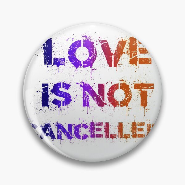 Item preview, Love is not cancelled designed and sold by arkhipoff.