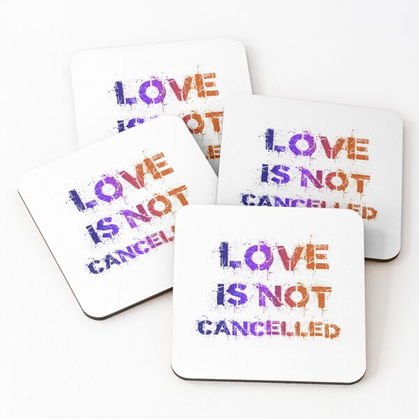 Item preview, Love is not cancelled designed and sold by arkhipoff.