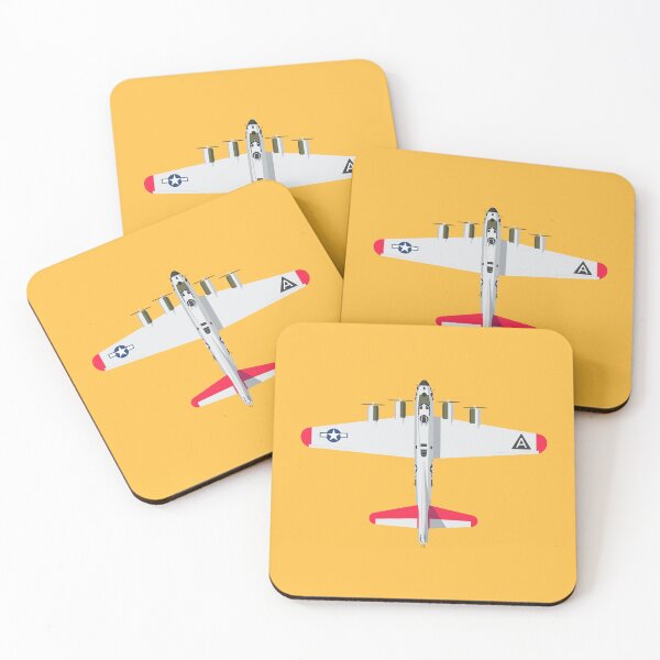 Item preview, B-17 WWII Bomber - Red designed and sold by VoodooCircus.