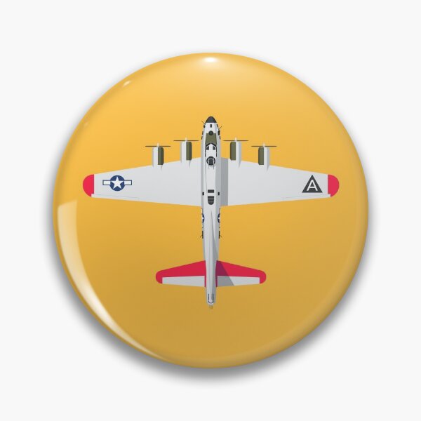 Artikelvorschau, B-17 WWII Bomber - Red entworfen und verkauft von VoodooCircus.