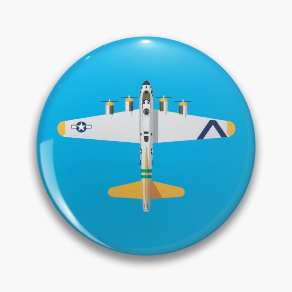 Artikelvorschau, B-17 WWII Bomber - Yellow entworfen und verkauft von VoodooCircus.