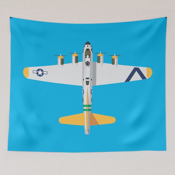 Item preview, B-17 WWII Bomber - Yellow designed and sold by VoodooCircus.