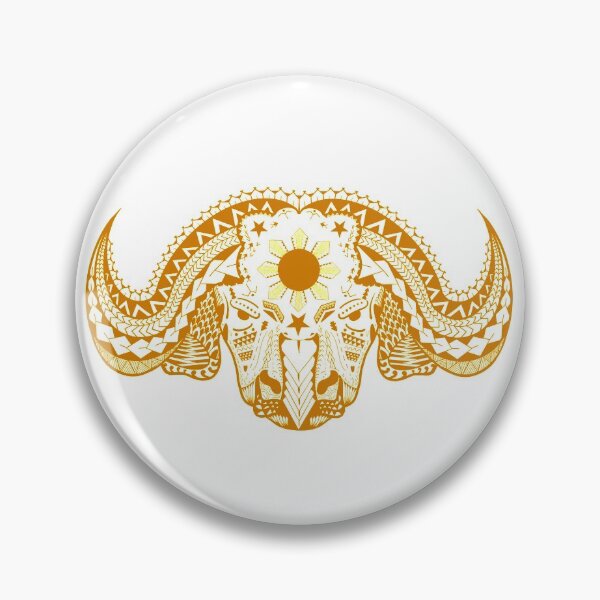 Item preview, Tribal Water Buffalo aka Carabao by Tribal Korner (Yellow) designed and sold by TribalKorner.