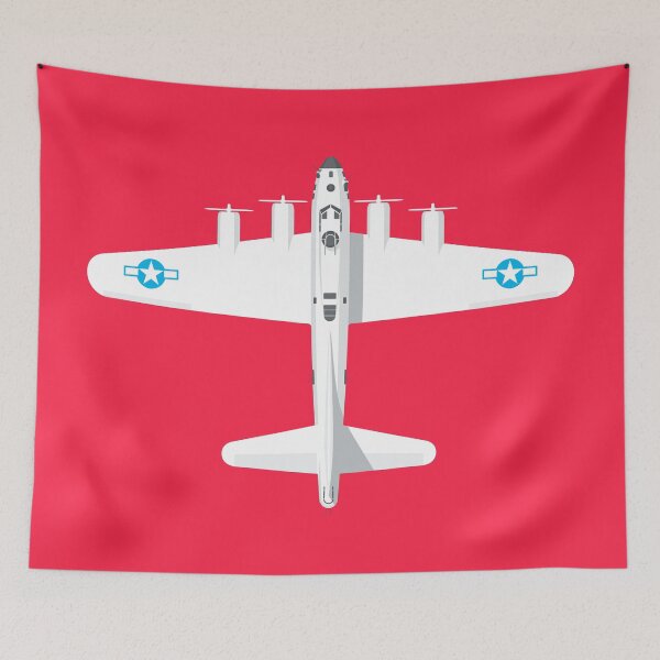 Item preview, B-17 WWII Bomber - Crimson designed and sold by VoodooCircus.