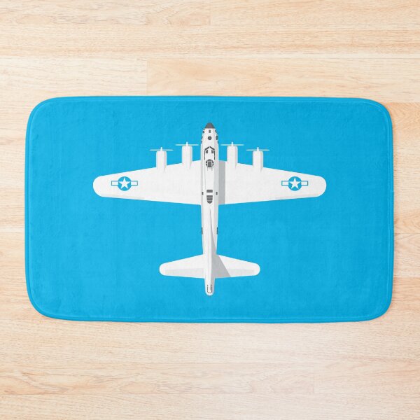 Item preview, B-17 WWII Bomber - Cyan designed and sold by VoodooCircus.