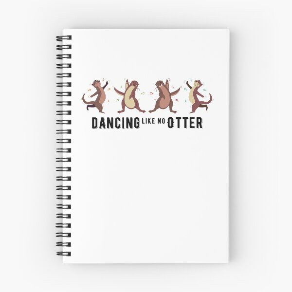 Item preview, Dancing like no otter - funny pun with dancing otters designed and sold by Atleta-Cali.