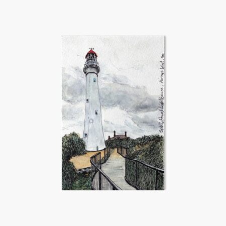 Item preview, Australian Scene - Split Point Lighthouse, Aireys Inlet, Great Ocean Road, Vic, Aus. designed and sold by Anne Huth.