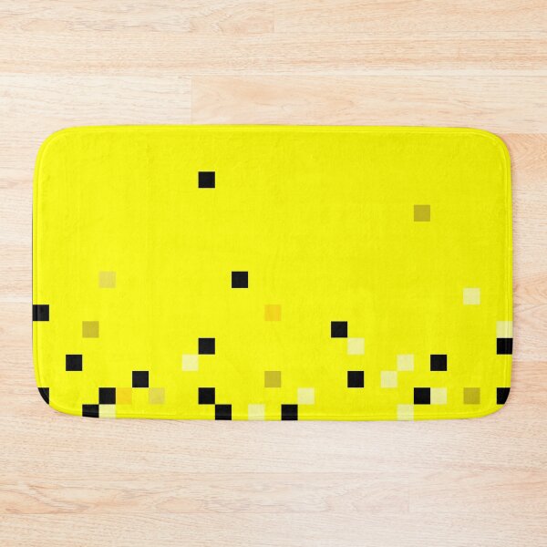 Item preview, Hex Code Pixel Art Color Block Yellow #FFFF00 designed and sold by ClickForMore.