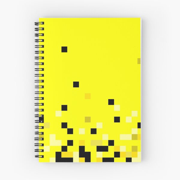 Item preview, Hex Code Pixel Art Color Block Yellow #FFFF00 designed and sold by ClickForMore.