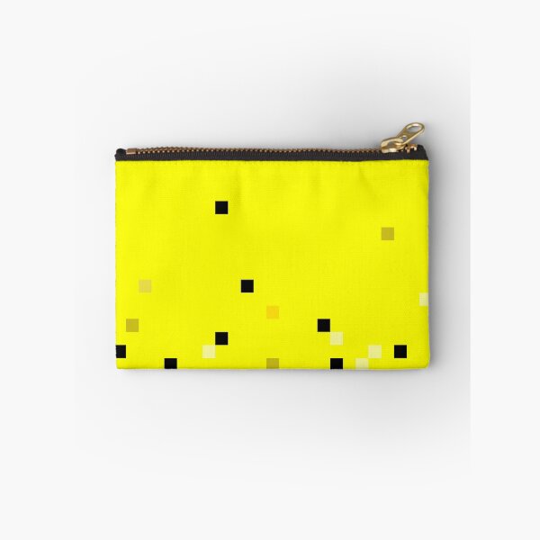 Item preview, Hex Code Pixel Art Color Block Yellow #FFFF00 designed and sold by ClickForMore.