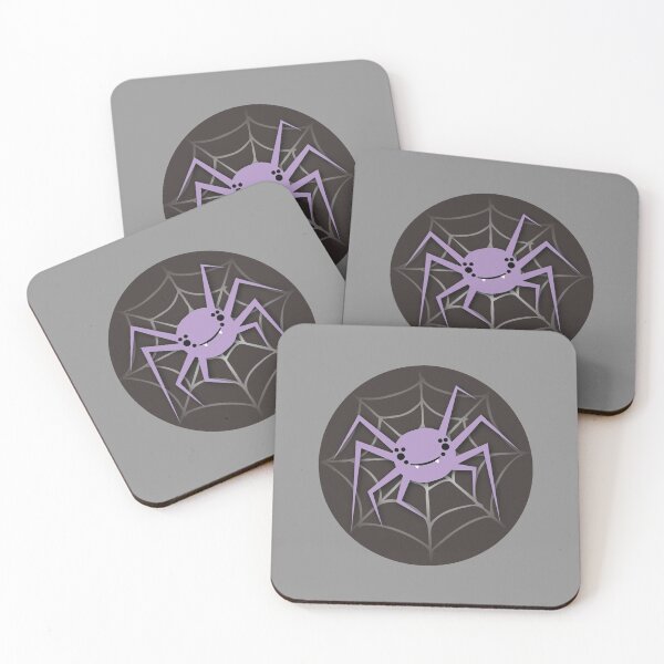 Item preview, Purple spider on black sticker designed and sold by jazzydevil.