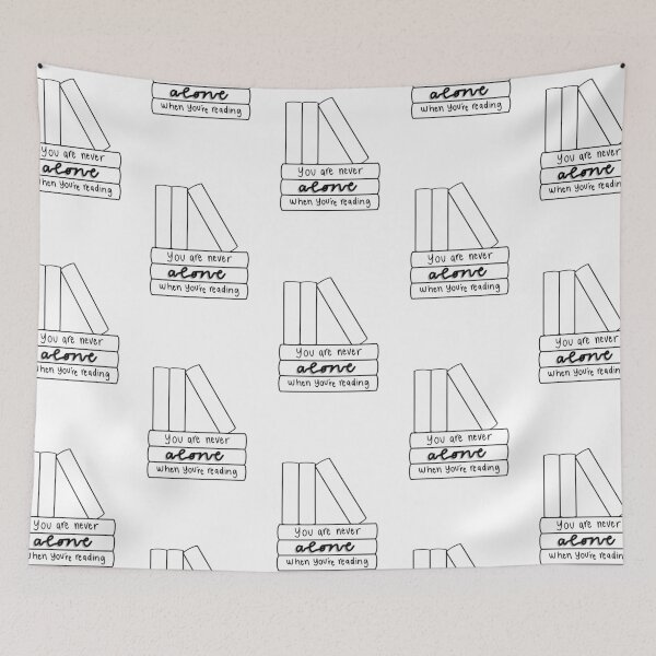 Item preview, Stack of Books reading quote designed and sold by E.K Spencer.
