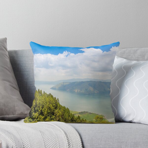 Item preview, A view over the largest volcanic crater lake in the world, Lake Toba, Indonesia designed and sold by SnapTPhotograph.