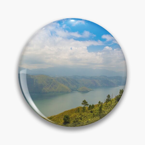 Item preview, Looking south on the largest volcanic crater lake in the world, Lake Toba designed and sold by SnapTPhotograph.