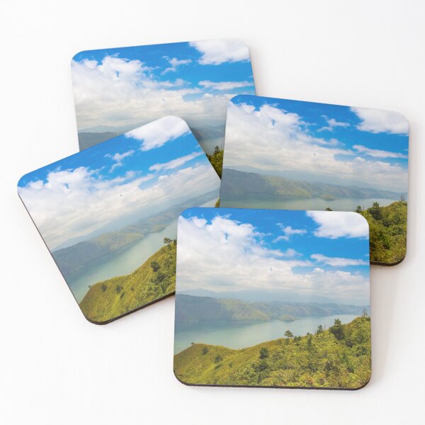 Item preview, Looking south on the largest volcanic crater lake in the world, Lake Toba designed and sold by SnapTPhotograph.