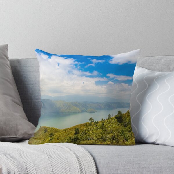 Item preview, Looking south on the largest volcanic crater lake in the world, Lake Toba designed and sold by SnapTPhotograph.