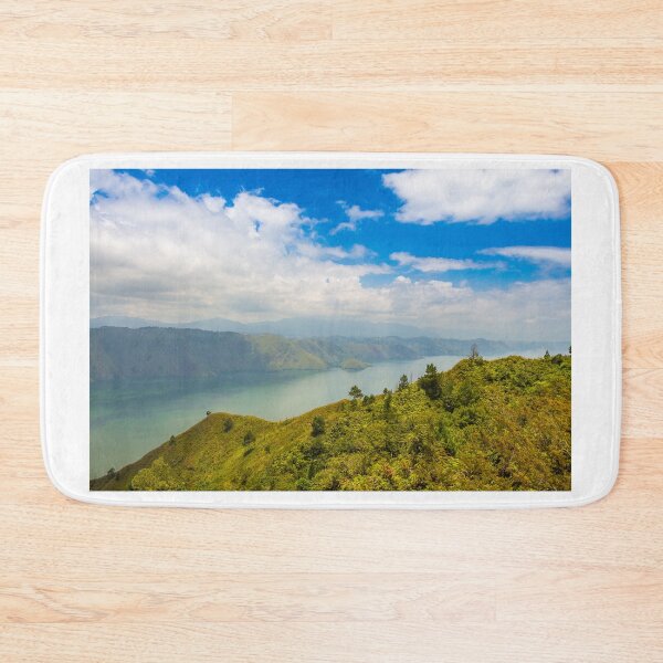 Item preview, Looking south on the largest volcanic crater lake in the world, Lake Toba designed and sold by SnapTPhotograph.