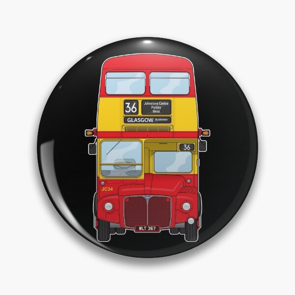Item preview, Clydeside Routemaster / Clydemaster Bus JC34 WLT367 Illustration designed and sold by BFXIII.