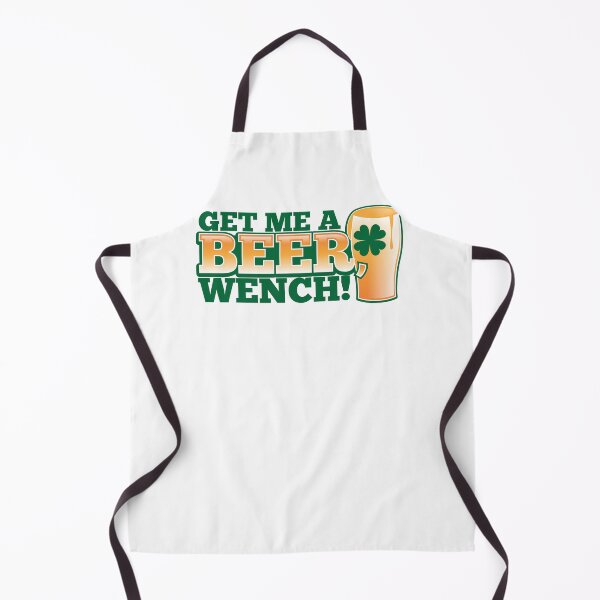 Item preview, Get me a BEER, Wench! with pint glass and Shamrock  designed and sold by jazzydevil.