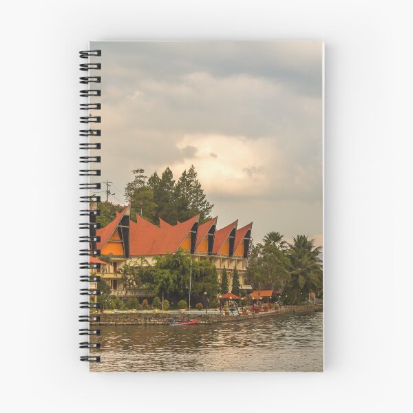 Item preview, A row of Bataknese houses and villas on the shore of Lake Toba designed and sold by SnapTPhotograph.
