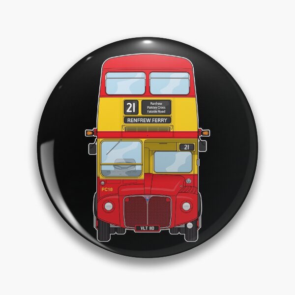 Item preview, Clydeside Routemaster / Clydemaster Bus PC18 VLT110 Illustration designed and sold by BFXIII.