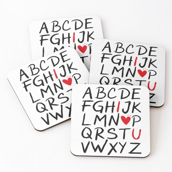 Item preview, ABC I Love You Valentines Day Alphabet, Teacher Valentine Gift designed and sold by CreativaArt-.