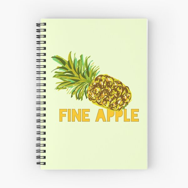 Item preview, fine apple funny pineapple playful pun designed and sold by vibeno1.