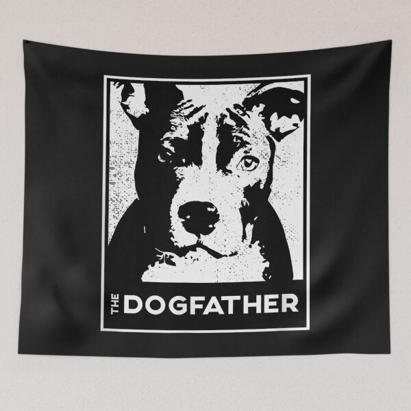 Item preview, Pit Bull Terrier The Dog father Funny Dog Dad designed and sold by RachaelAndrew.