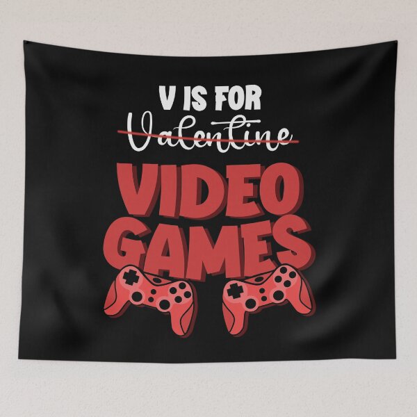 Item preview, V Is For Video Games designed and sold by OzyManDiaS90.