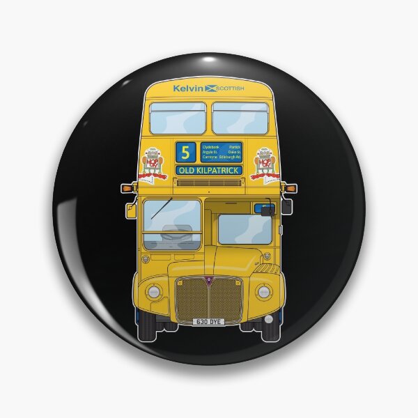 Item preview, Kelvin Scottish Routemaster Bus 1937 630DYE Illustration designed and sold by BFXIII.
