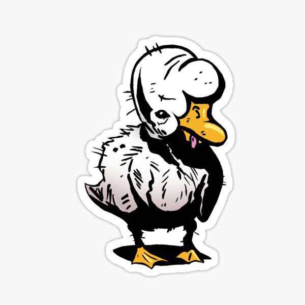Vista previa del artículo con la obra «El patito muy feo», diseñado y vendido por Viktor Jonsson.