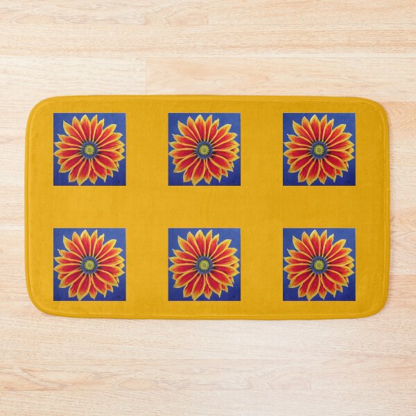Item preview, Gazania Painting on Yellow  by Heather Holland designed and sold by Heatherian.