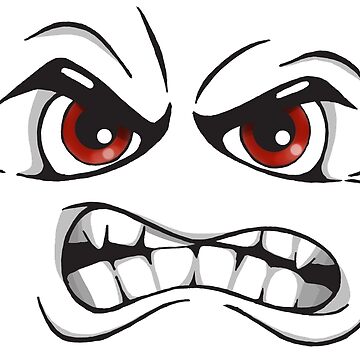 Angry Face Line Drawing Vector Art Free Vector cdr Download - 3axis.co