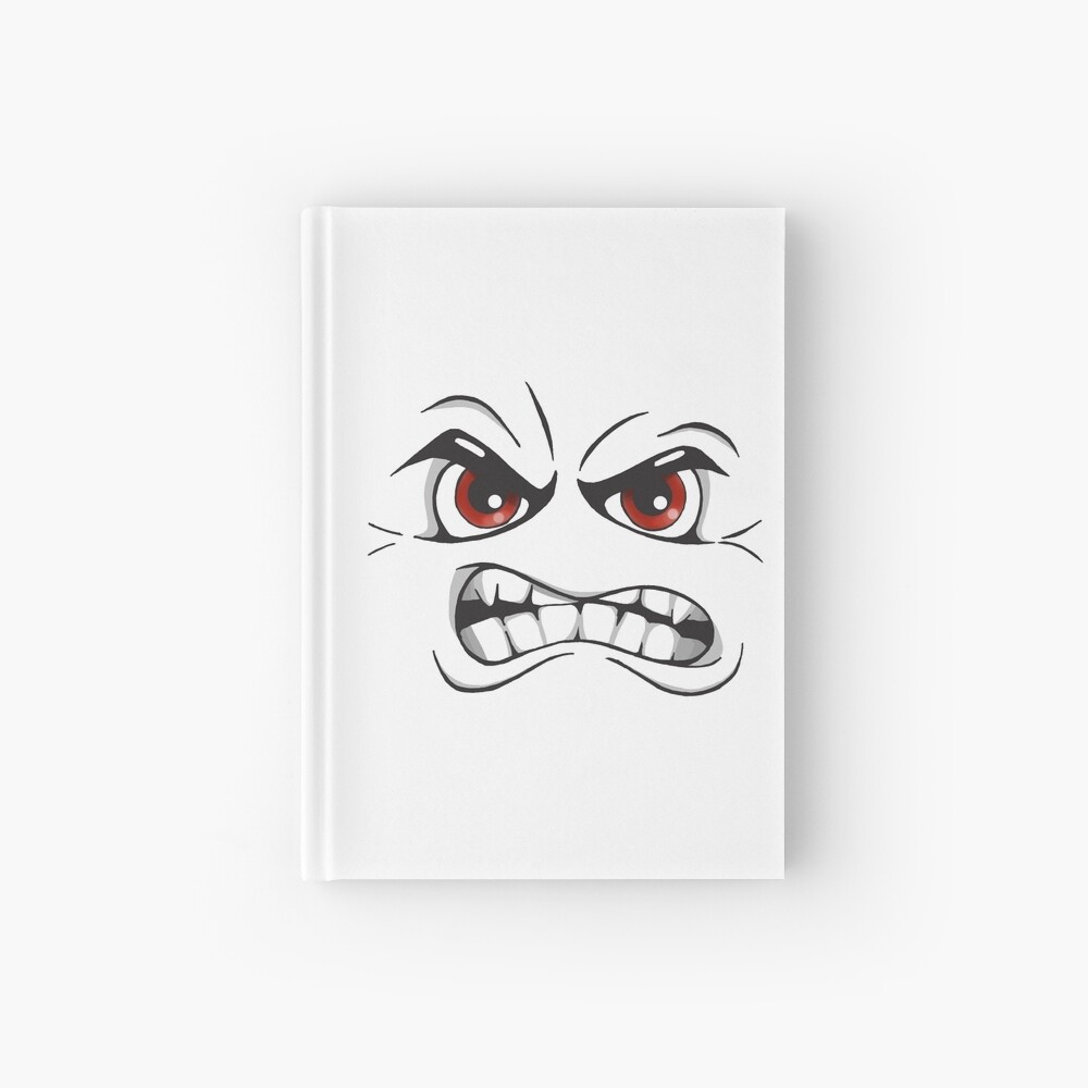 Drawing character face head boy kid angry Vector Image