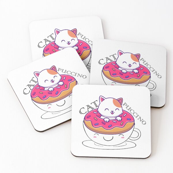 Item preview, For Cat and Coffee lovers Catpuccino designed and sold by TEzy.