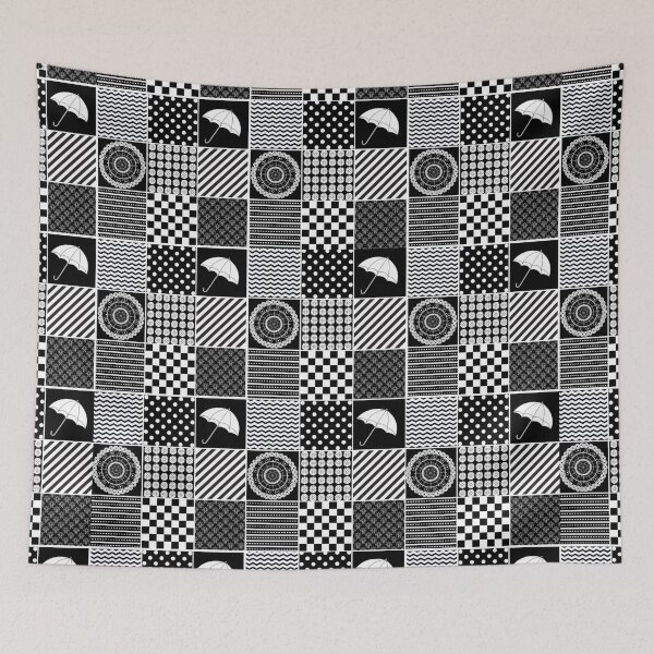 Item preview, Monochrome Pattern collage | black and white | Studio M & Co designed and sold by Studio M & Co..