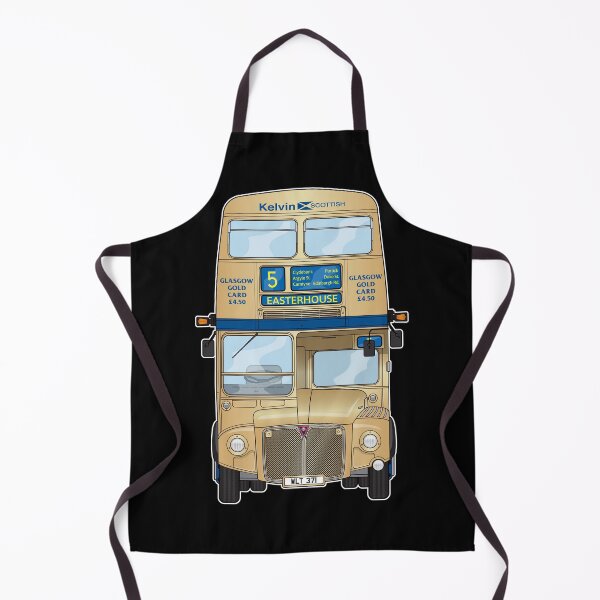 Item preview, Kelvin Scottish Gold Routemaster Bus 1910 WLT371 Illustration designed and sold by BFXIII.