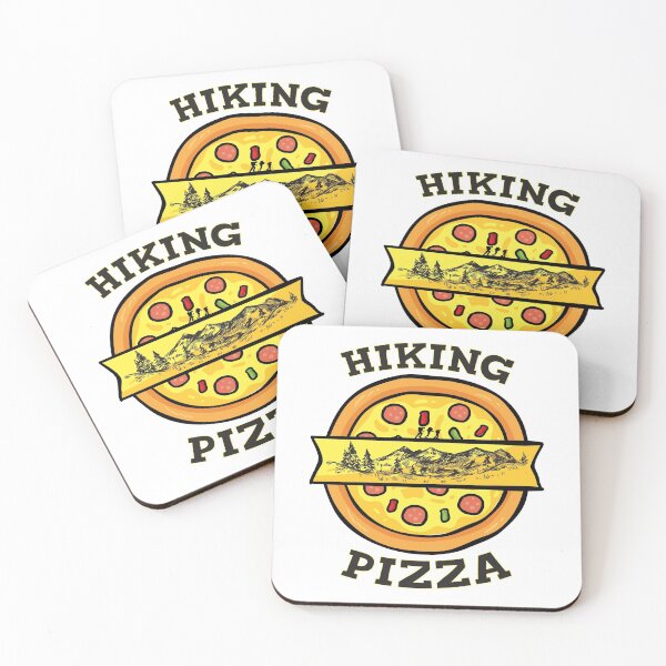 Item preview, Funny hiking and pizza designed and sold by Aminepop.