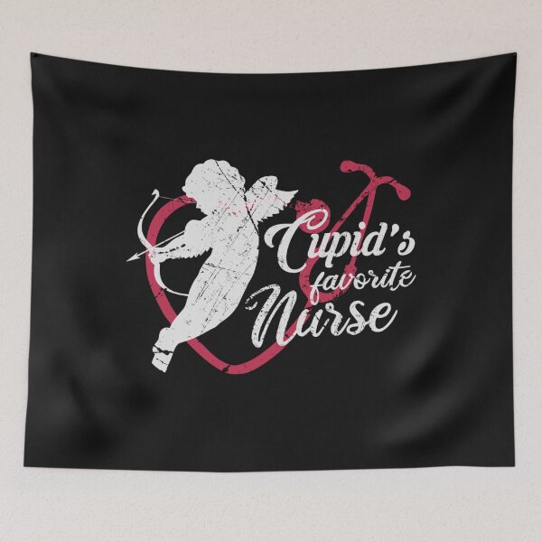 Item preview, Cupids favorite nurse Valentines day designed and sold by RachaelAndrew.