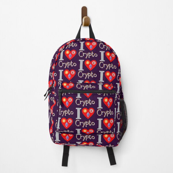 Item preview, I love Crypto designed and sold by The Sober Art.
