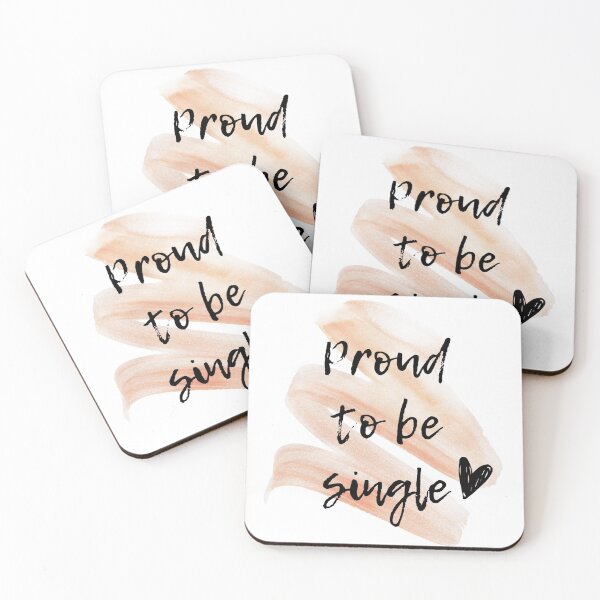 Item preview, Proud to be single designed and sold by Nesro34.