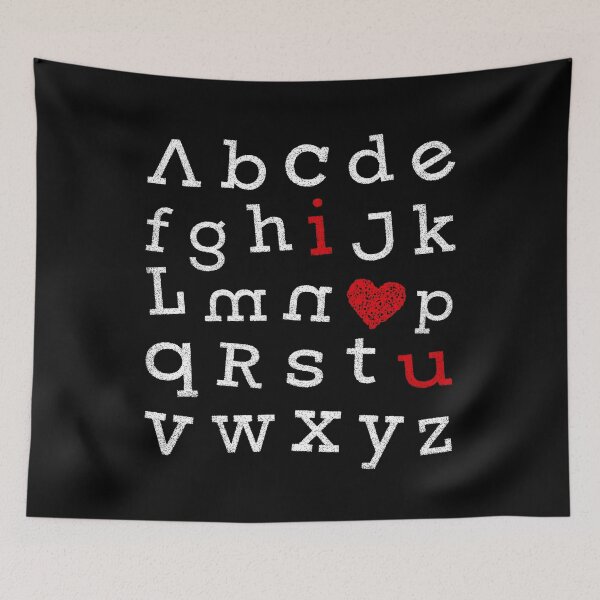 Item preview, ABC I Love You Valentines Day Alphabet, Teacher Valentine Gift designed and sold by CreativaArt-.