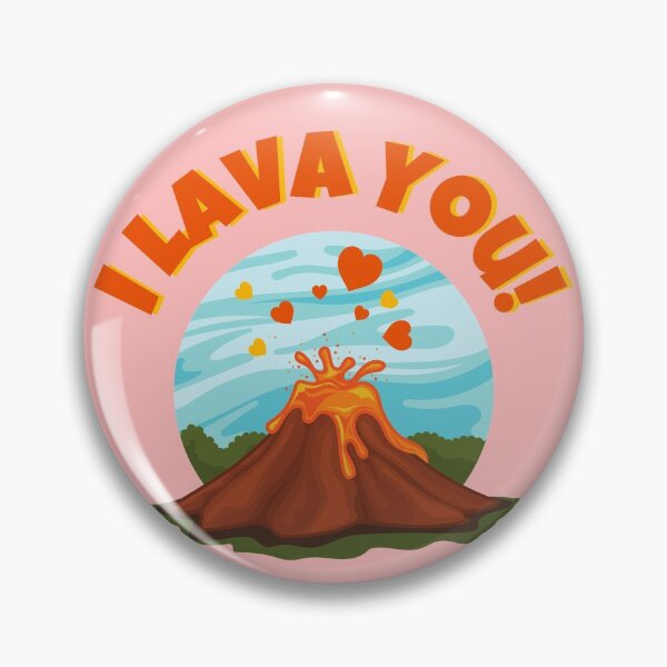 Item preview, I Lava You - Cute Valentine`s Design designed and sold by PandaSoul.