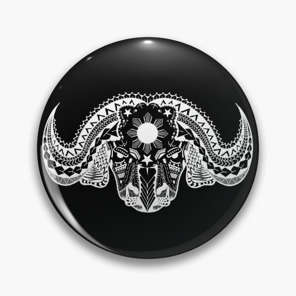 Item preview, Tribal Water Buffalo aka Carabao by Tribal Korner (White) designed and sold by TribalKorner.