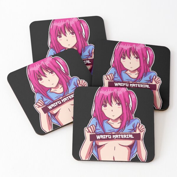 Item preview, Waifu Material Anime Hentai Sexy Ahegao Face Kawaii Gift designed and sold by Congex.