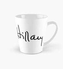 Hillary Autograph Tall Mug