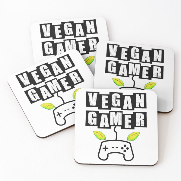 Item preview, Vegan Gamer - White designed and sold by BusyMonkeys.