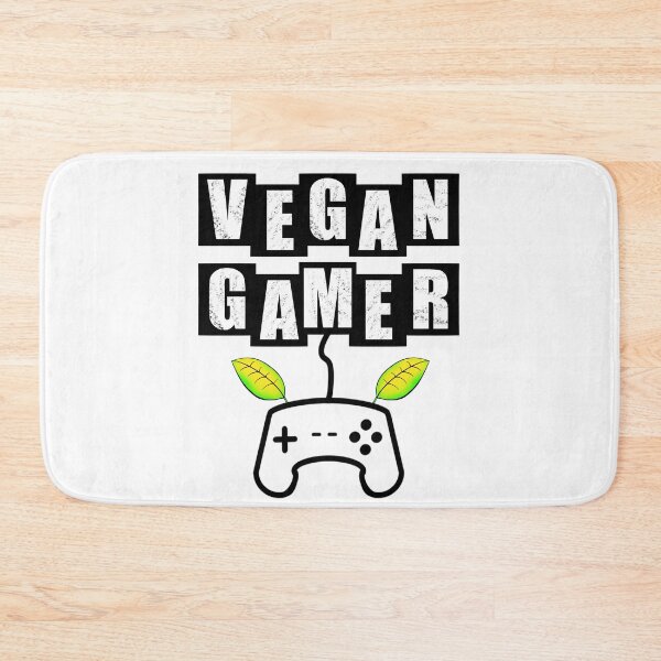Item preview, Vegan Gamer - White designed and sold by BusyMonkeys.